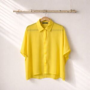 Harari 100% Silk Oversized Blouse